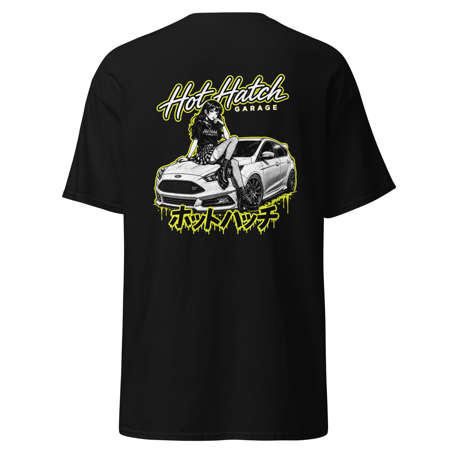 Hot Hatch Garage Ford Focus ST Unisex Tee