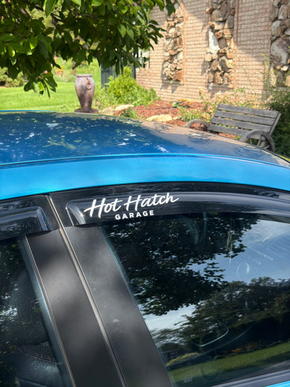 Hot Hatch Garage Decal