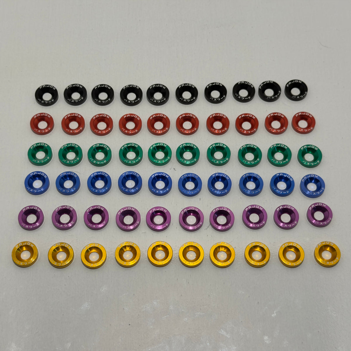 Universal M6 Engine Bay Dress Up Washers & Bolts