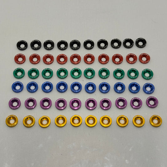 Universal M6 Engine Bay Dress Up Washers & Bolts (20 Pack)