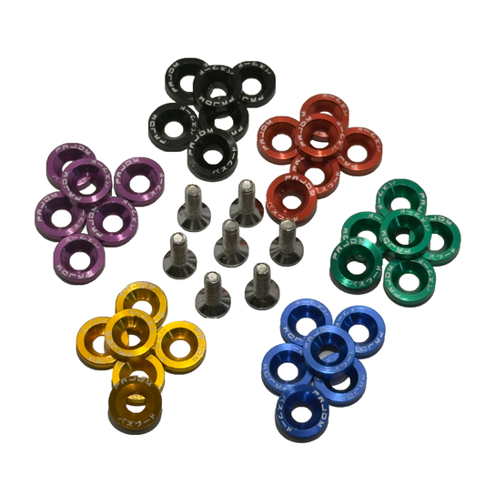 Universal M6 Engine Bay Dress Up Washers & Bolts (20 Pack)