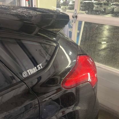 Custom Social Media Sticker (Insta, TikTok, YouTube, Twitch, etc.)