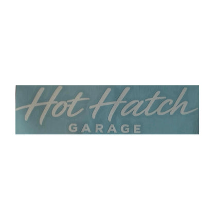Hot Hatch Garage 6" Decal