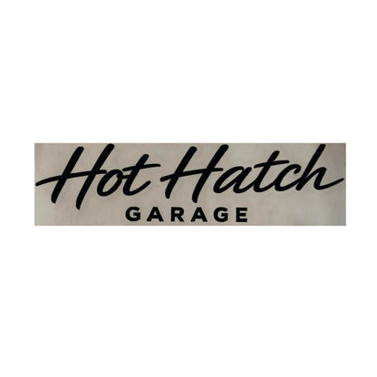 Hot Hatch Garage 6" Decal