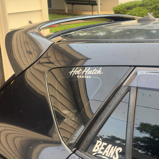 Hot Hatch Garage Decal