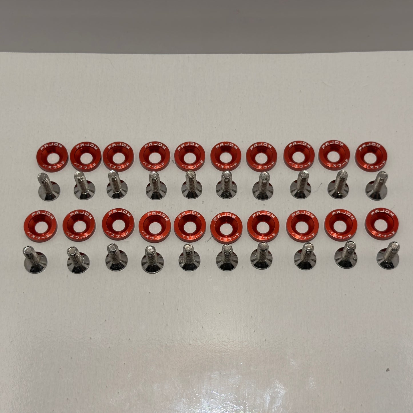 Universal M6 Engine Bay Dress Up Washers & Bolts (5 Pack)