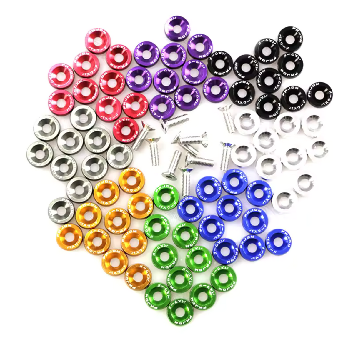 Universal M6 Engine Bay Dress Up Washers & Bolts