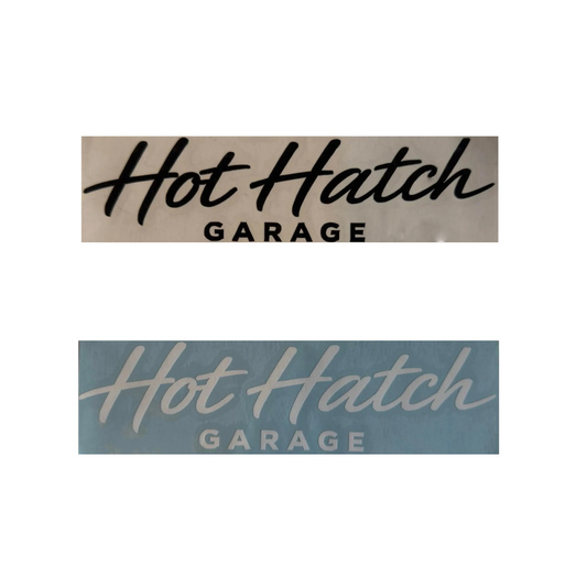 Hot Hatch Garage Decal