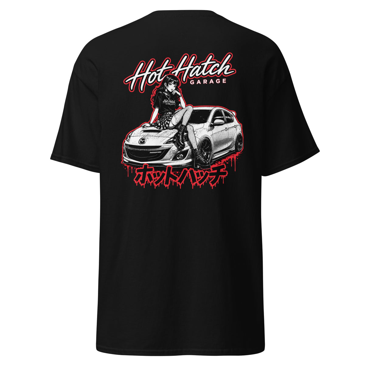 Hot Hatch Garage Mazdaspeed BL Unisex Tee