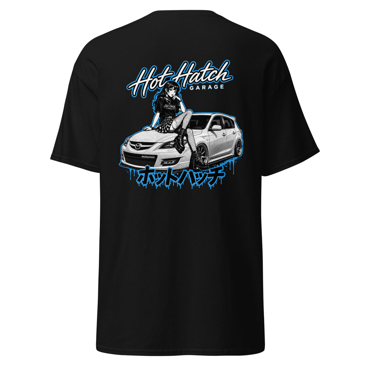 Hot Hatch Garage Mazdaspeed BK Unisex Tee