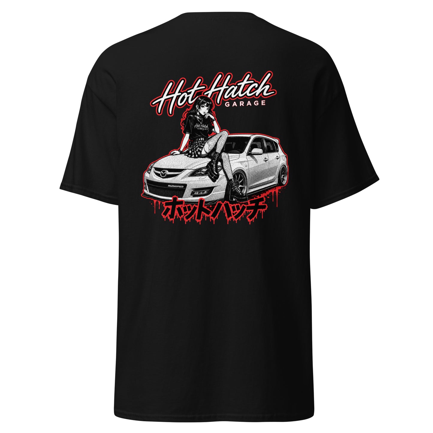Hot Hatch Garage Mazdaspeed BK Unisex Tee