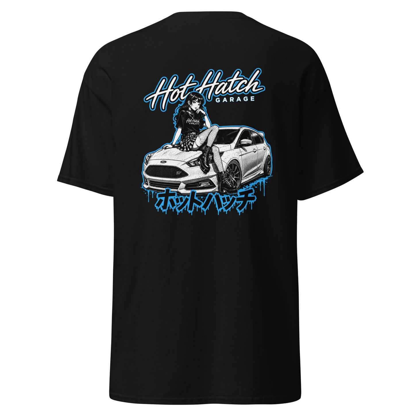 Hot Hatch Garage Ford Focus ST Unisex Tee