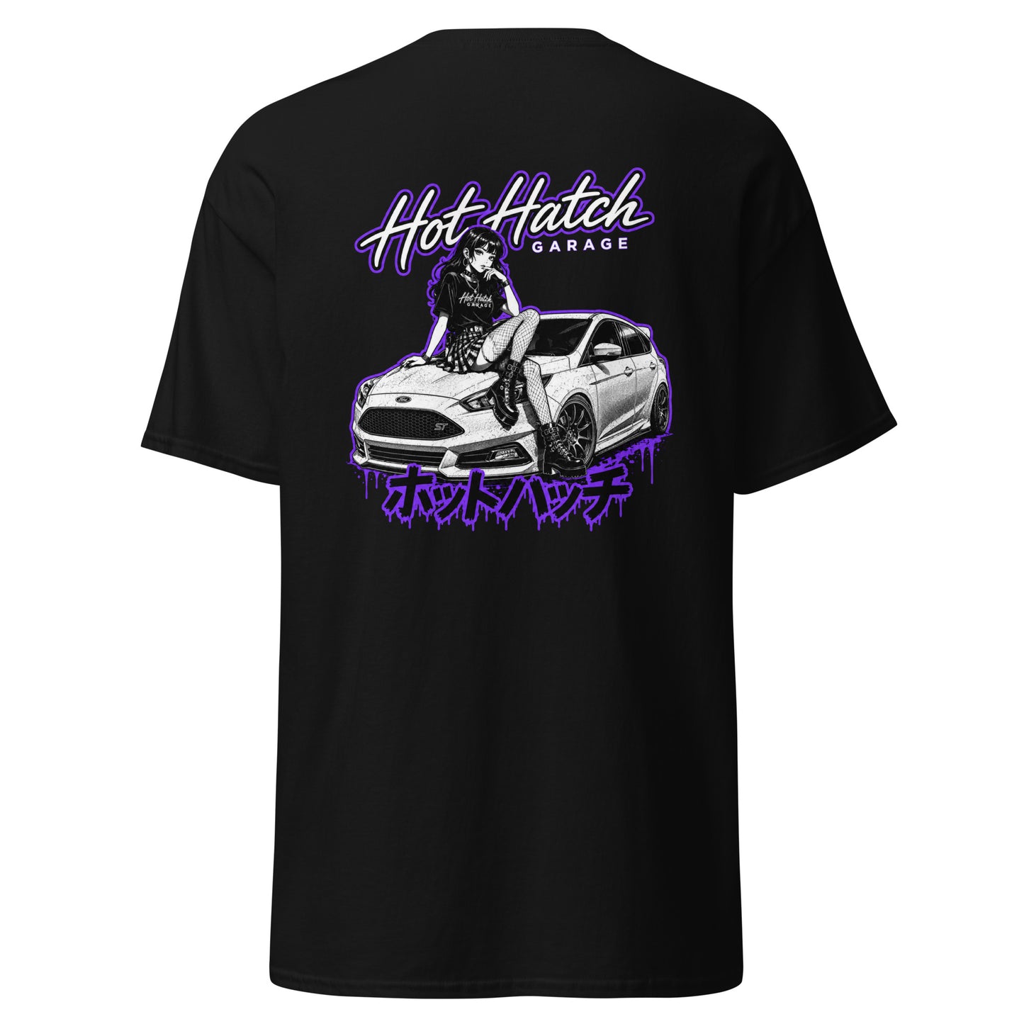 Hot Hatch Garage Ford Focus ST Unisex Tee