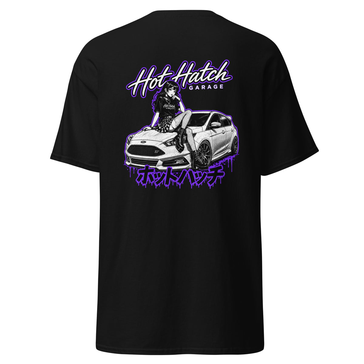 Hot Hatch Garage Ford Focus ST Unisex Tee