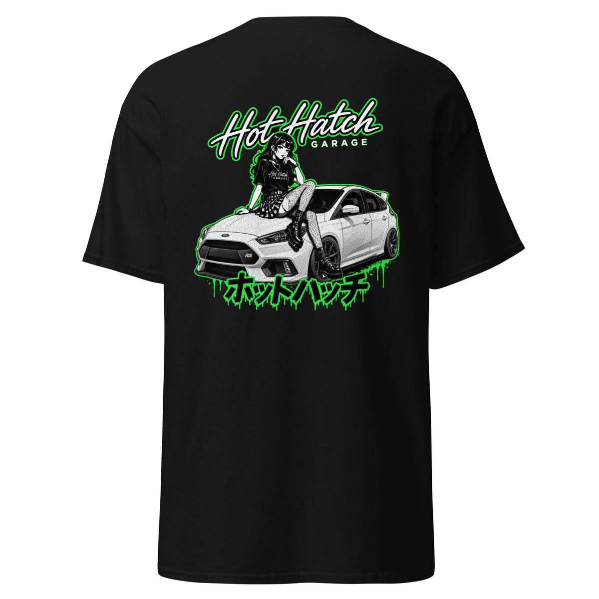 Hot Hatch Garage Ford Focus RS Unisex Tee