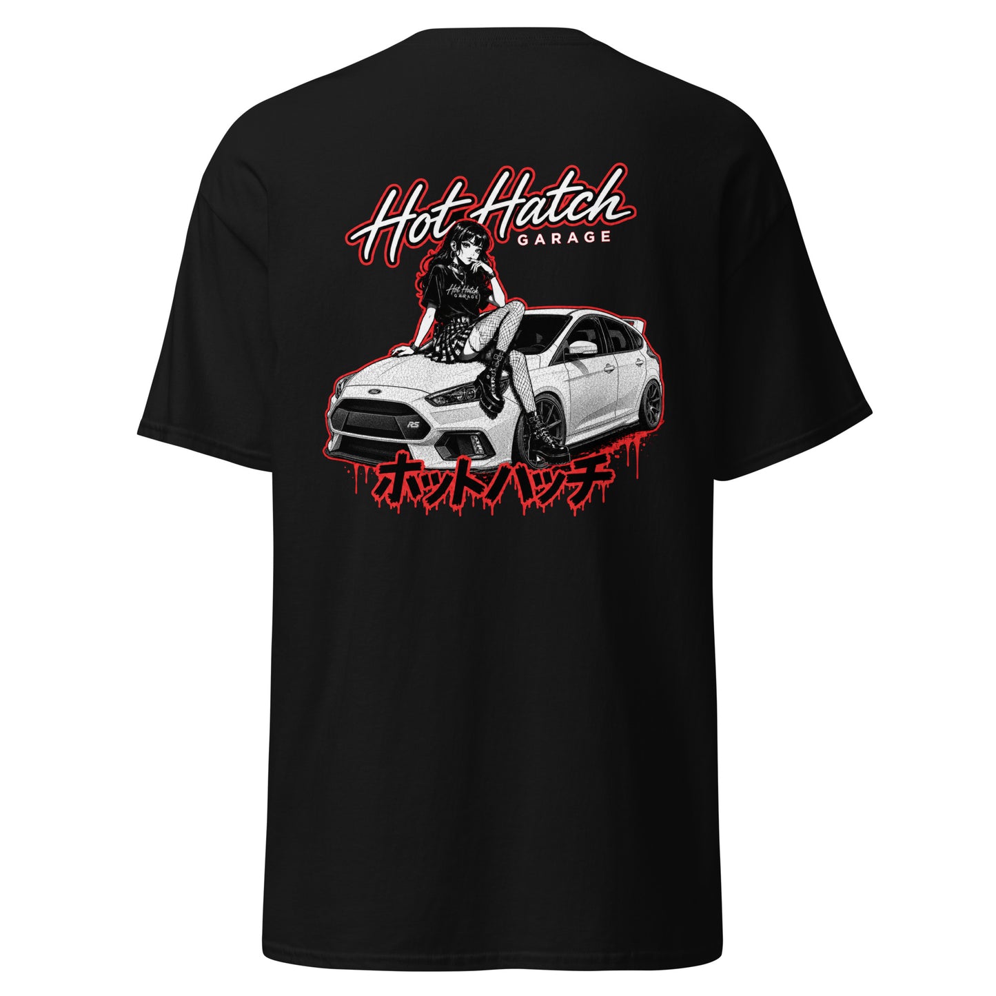 Hot Hatch Garage Ford Focus RS Unisex Tee