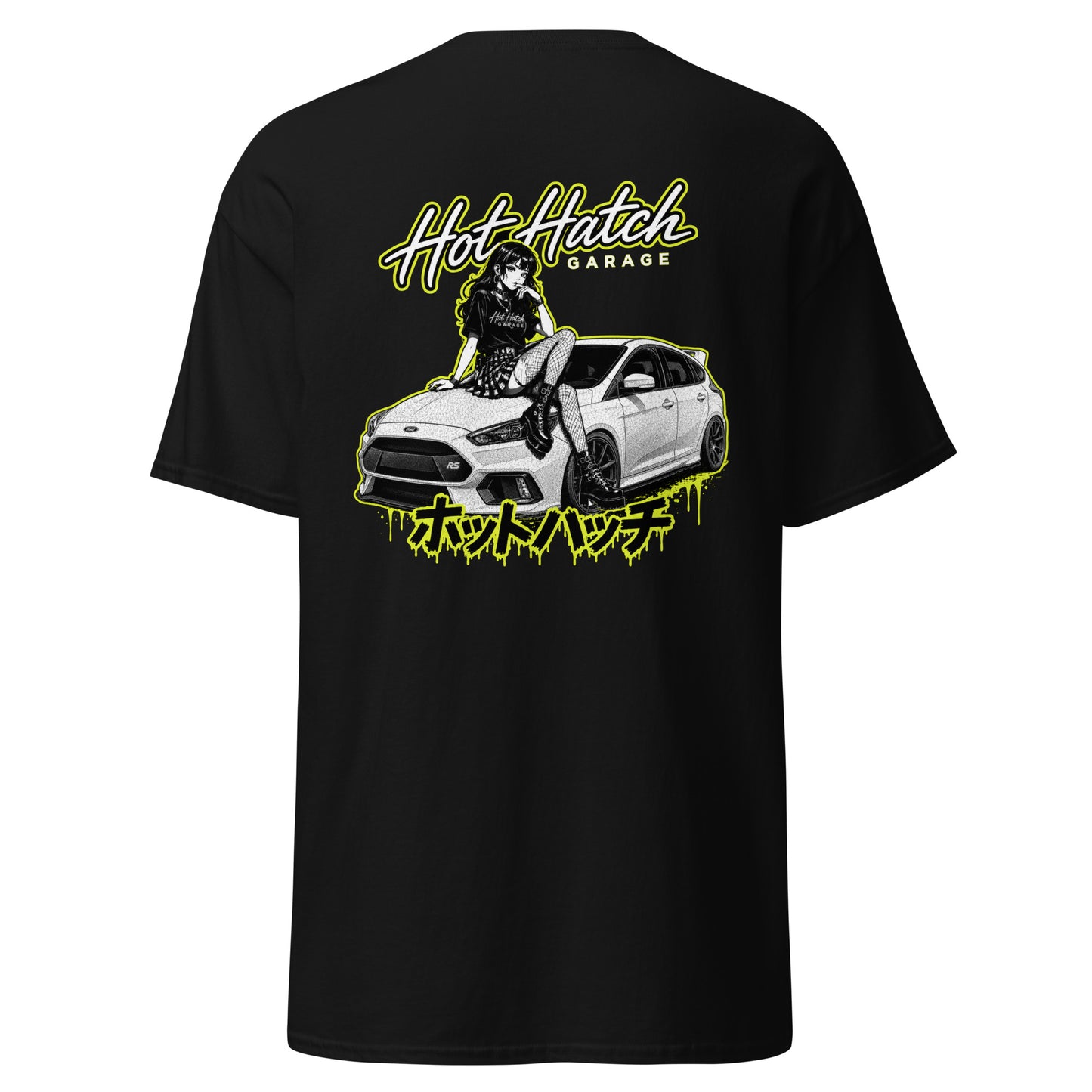 Hot Hatch Garage Ford Focus RS Unisex Tee