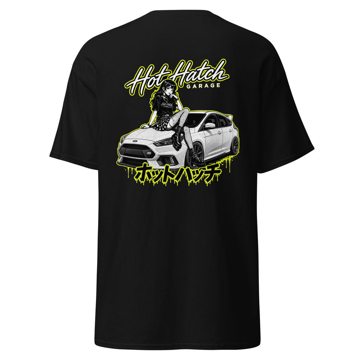 Hot Hatch Garage Ford Focus RS Unisex Tee