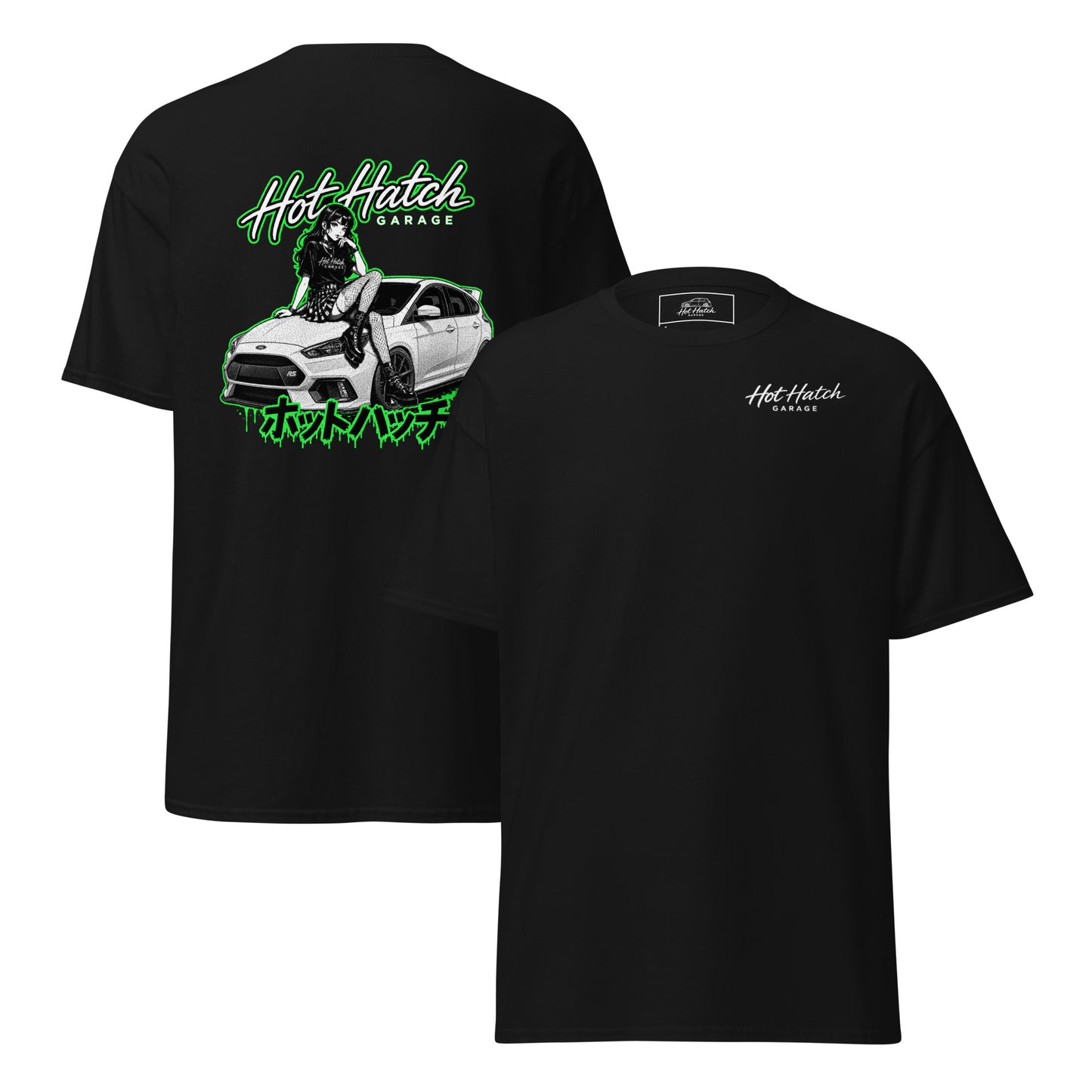 Hot Hatch Garage Ford Focus RS Unisex Tee