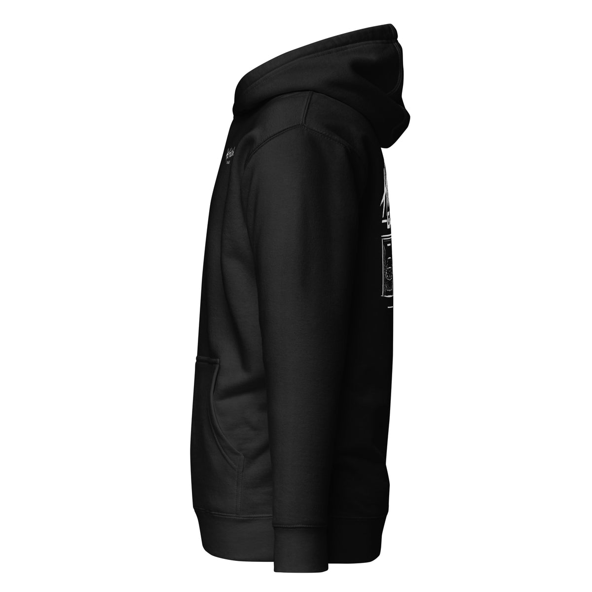 Hot Hatch Garage Premium Merch Hoodie Black