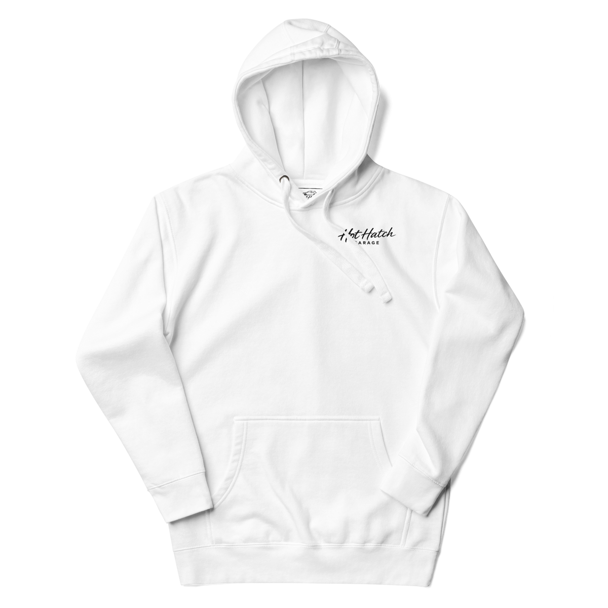 Hot Hatch Garage Premium Merch Hoodie White
